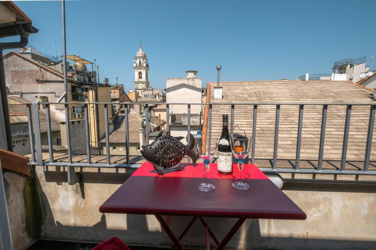Attico Palazzo Giustiniani Bed and Breakfast Genua Buitenkant foto